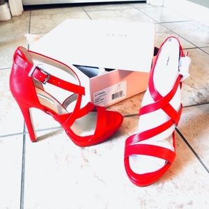 NEW!!   BCBG Granvill Passion Sandals